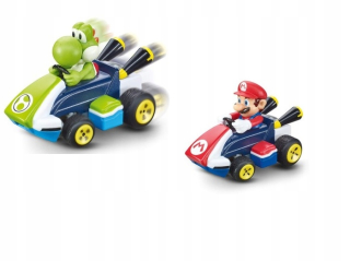 Super Mario - Mario karty a karty Yoshi Mini Card karty pre Carrera Go