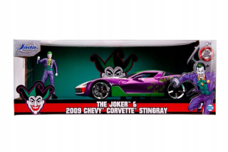 JOKER - Marvel Chevrolet Corvette DC Comics Joker Model