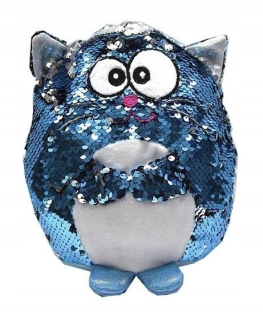 Staviteľ Bob - Sequin Mascot Cat 20 cm STNUX