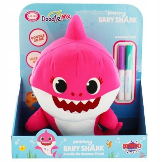 Baby Shark Mascot 30cm pre ružové sfarbenie