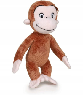 Zvedavý maskot George Original Plyš 28 cm