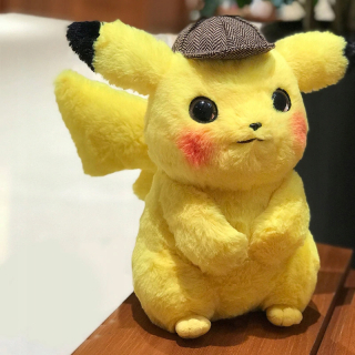 Pokémoni - Mascot detektív pikachu, pokemon 30cm