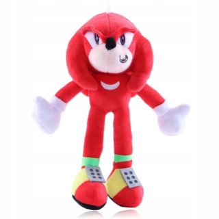 SONIC hračky - Mascot Hedgehog Sonic Plush 25 cm Red Knux
