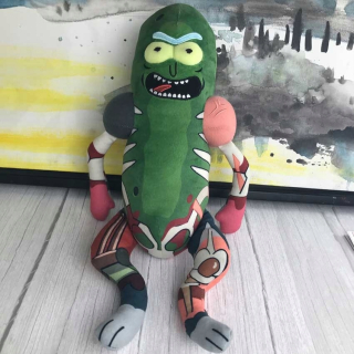 Rick and Morty - Mascot Rick a Morty Mr Meeseeks Cucumber Core