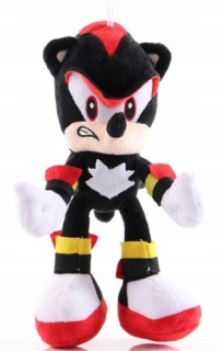 SONIC hračky - Mascot Sonic Shadow Hedgehog 30 cm