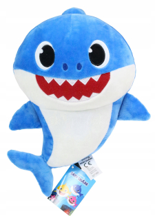 Mascot Singing Baby Shark Shark 30 cm n
