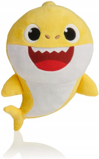 Mascot Sing Baby Shark Shark 30cm Žltá