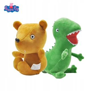 Pepa Pig - Mascotové ošípané peppa dinosaur medveď hračka George