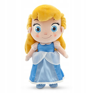 Popoluška - Maskota bábika cinderella plush 30cm