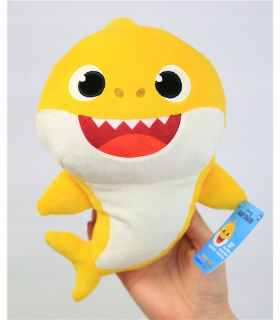Maskot plyšový dieťa žralok žltý žraloking
