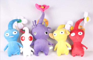 Pokémoni - Mascot PLUSH PIKMIN 14 cm 5 ks