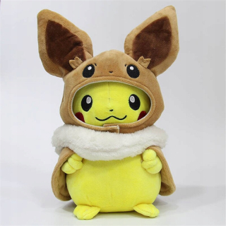 Pokémoni - Plush Mascot Pikachu Pokemon Eevee 28cm