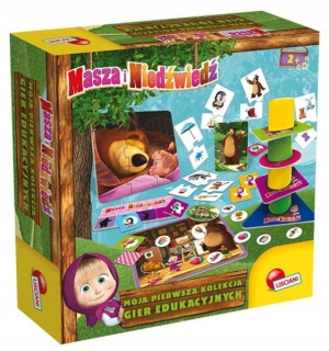 Máša a medveď - Masha a Neadequire Set 10 Vzdelávacie hry 780
