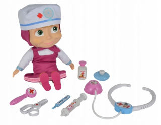 Máša a medveď - Masha and medveď sada Little Dr. Simba