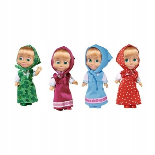 Máša a medveď - Masha Farebné, 4 typy