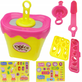 Pepa Pig - Stroj na výrobu zmrzliny Domáca zmrzlinaCorn