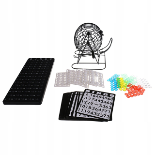 BING A PRIATELIA - Black Bingo Machine