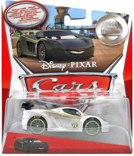 McQueen - Mattel auta Cars Metallic Lewis Hamilton