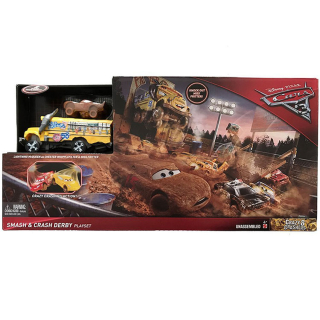 McQueen - Mattel Auta - DXY95 SET - Crazy Arena Eight