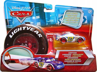 McQueen - Mattel Cars Cars Ralf Wedges # 117 Lil + Launcher