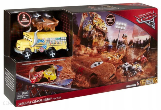 McQueen - Mattel Disney Auta Arena Crazy Osem DVX95