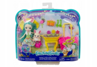ENCHANTIMALS - Mattel Enchantals Spring Bunnies GJX32 GJX33