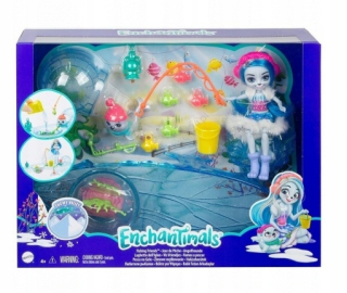 ENCHANTIMALS - Mattel Enchantimals Zimný rybolov GJX48