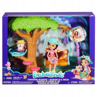 ENCHANTIMALS - Mattel Enchantimals Doll + Detské ihrisko FRH44 / FRH45