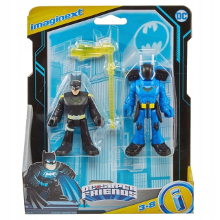 Mattel Imaginext: DC Super Friends - Batman & Rookie akčné figúrky (GXJ30)