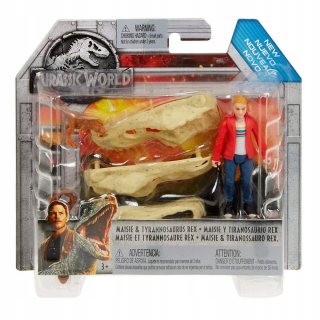 Jurský svet - Mattel Jursic Figurine Maisie a T-Rex