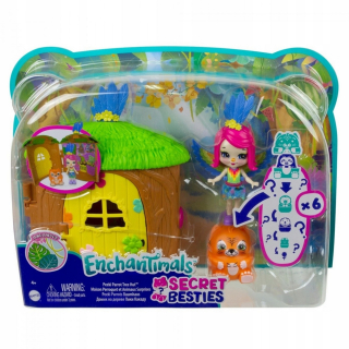 ENCHANTIMALS - Mattel - Doll Enchantimals Lesné Chov PEKI páry