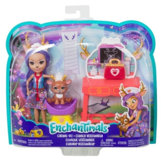 ENCHANTIMALS - Mattel Doll Enchantimals Veterinárny set