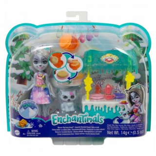 ENCHANTIMALS - Mattel Doll Enchantimals Winter Kit Shop