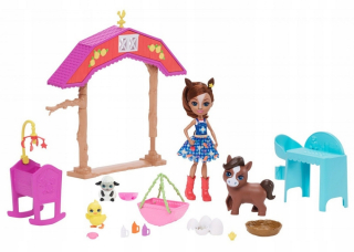 ENCHANTIMALS - Mattel - bábika enchantimals škôlky na farme,