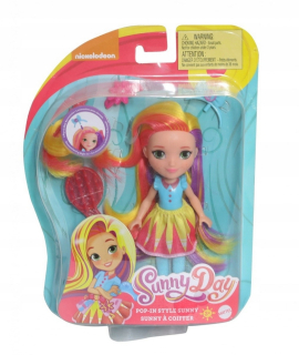 Bábika Sunny Day  - Mattel bábika s vlasmi na štýl slnečného dňa