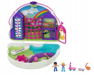 POLLY POCKET- Mattel Polly Pocket Compact Rainbow Bag GKJ65