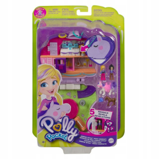 POLLY POCKET- Mattel Polly Pocket Racing Pony Fry35 GTN14