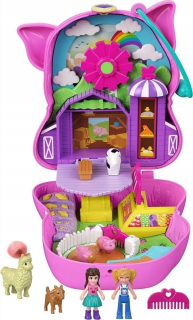 POLLY POCKET- Mattel set Polly vreckové ošípané farmy