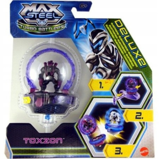Max Steel  - Max Steel Toxzon Turbo Warriors Obr. Delux Mattel