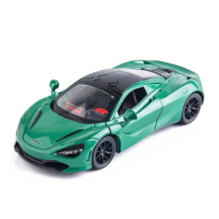BATMAN -  MCLAREN 720S Supercar Model Model Hračka ťahajte späť