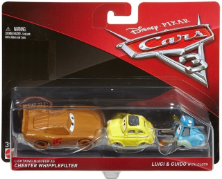 McQueen - McQueen Zigzak Chester + Luigi + Guido Car Car