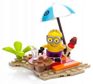Mimoni - Mega Bloky Bloky Minion Beach Party CNC74