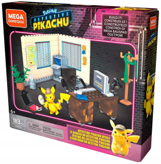 Pokémoni - Mega Continux Pokemon Office Detektív PikachuKuki
