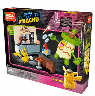 Pokémoni - MEGA CONTRONTUX Pokemon Hi-Hat Cafe Pikachu Tehly