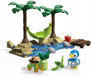 Mega Construx Pokemon Piplup vs Turtwig (Amazon E