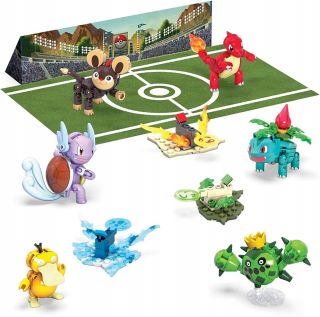 Mega Construx Pokemon tréner Team Challenge figúrky