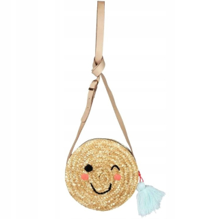 Detský batoh - Meri meri prútik tašku emoji s úsmevom