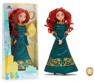 Merida Valic Doll Princess 30c Disney Store