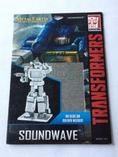 TRANSFORMERS - Metal Earth SoundWave Transformers Doručenie zadarmo