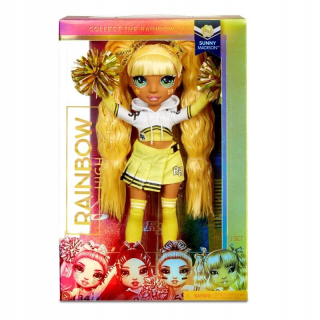 RAINBOW HIGH bábika - MGI Doll Rainbow High Cheer Doll, Sunny Madison